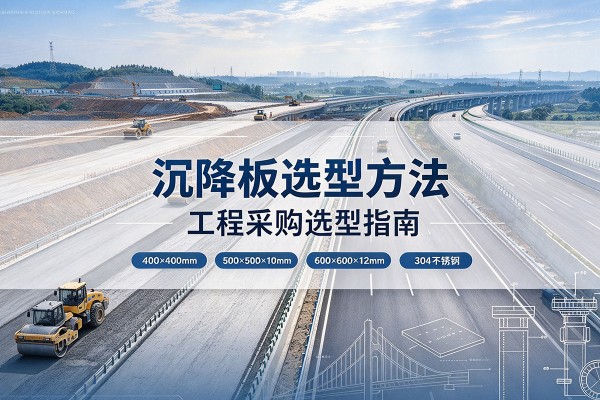 梓潼沉降板选择方法