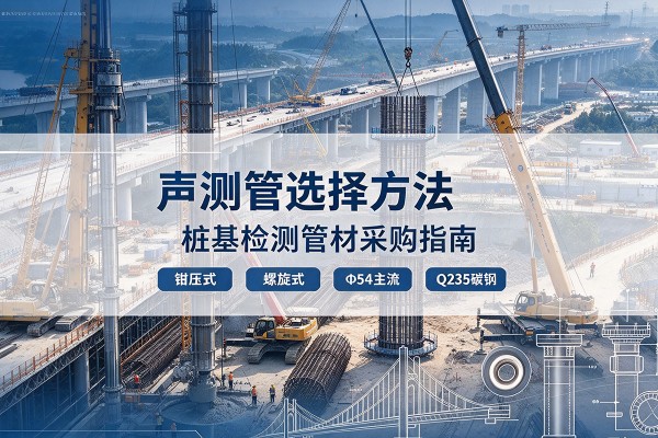 梓潼声测管选型标准