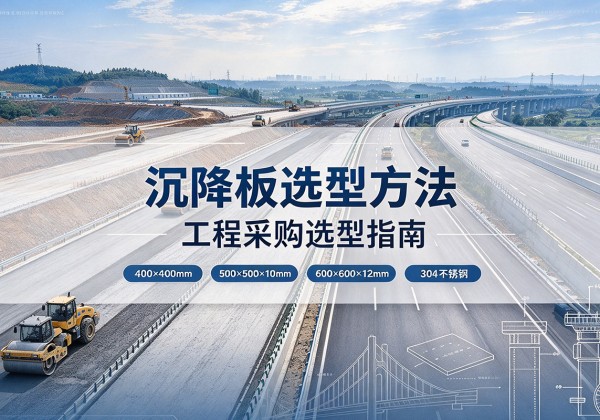 梓潼沉降板选择方法